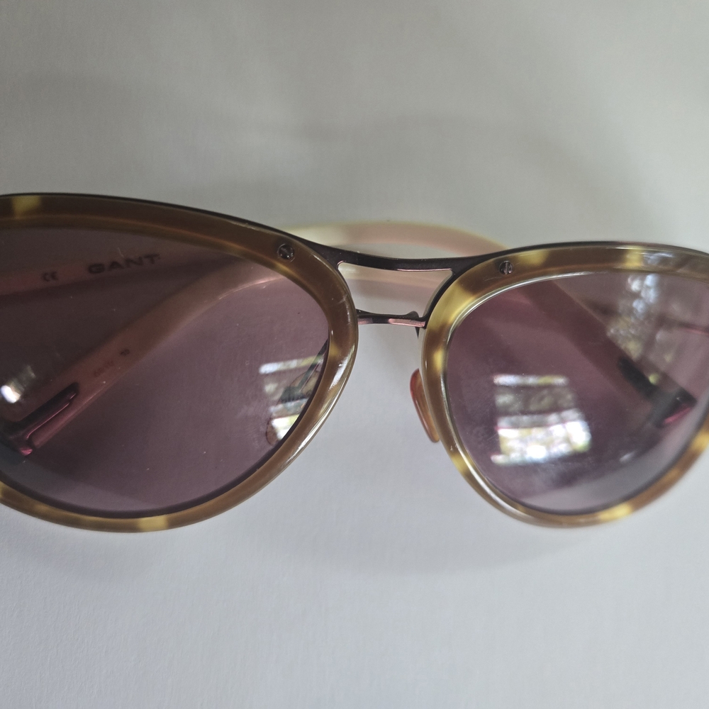 Gant Brown Aviator Sunglasses with Gradient Lenses